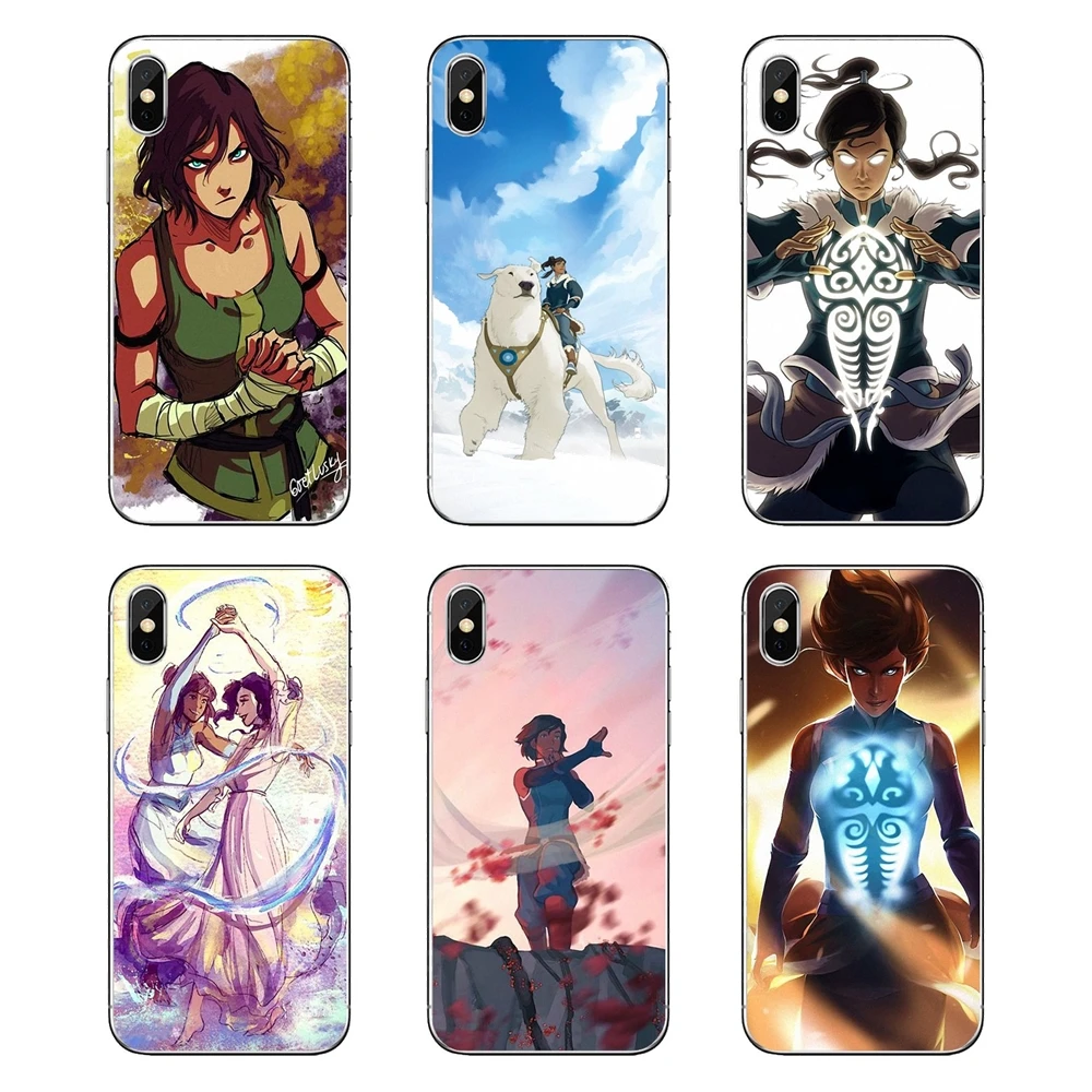 Для Nokia 2 3 5 6 8 9 230 3310 2.1 3.1 5.1 7 Plus мягкие прозрачные чехлы "Аватар: Легенда о Корре" аниме.
