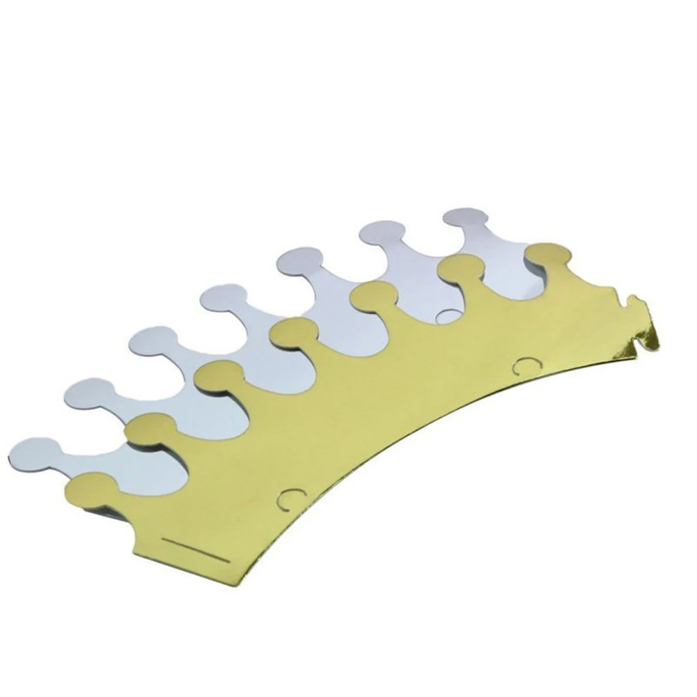 Горячая распродажа! 11 шт./лот блестящая бумажная шапка в виде конивечерние короны