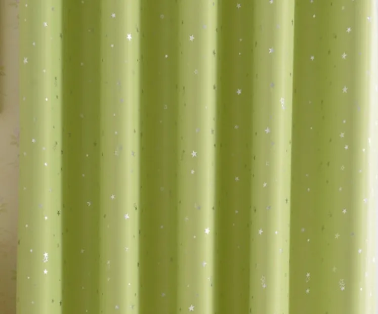 Color No 5 curtain Оконные шторы, одноцветные, с рисунком звезд, готовые изделия, затемненные шторы для столовой/кухни, шторы, розовый, бежевый, темно-синий - Цвет: Color No 5 curtain