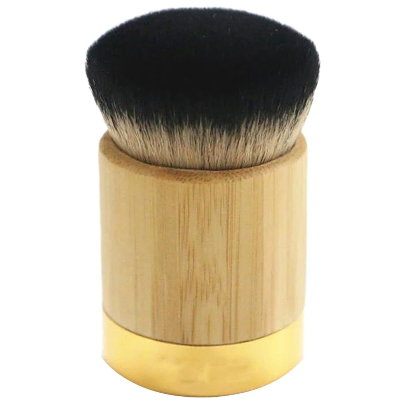 1 шт Профессиональные с бамбуковыми ручками кисти для макияжа терпкая Пудра