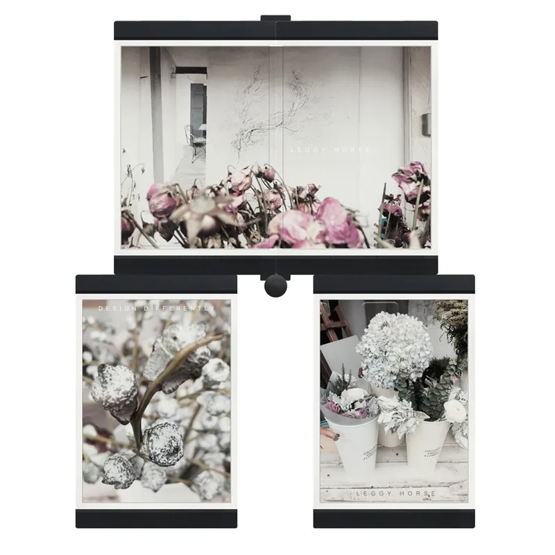 Штабелируемая фоторамка очень прозрачная настенная DIY коллаж фоторамка декоративные наборы для настенного рабочего стола для дома и офиса