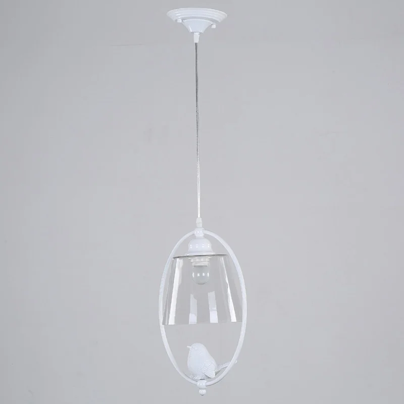 Современные Легкие Подвески лампа Обеденная Кухня Лофт Стекло абажур смолы