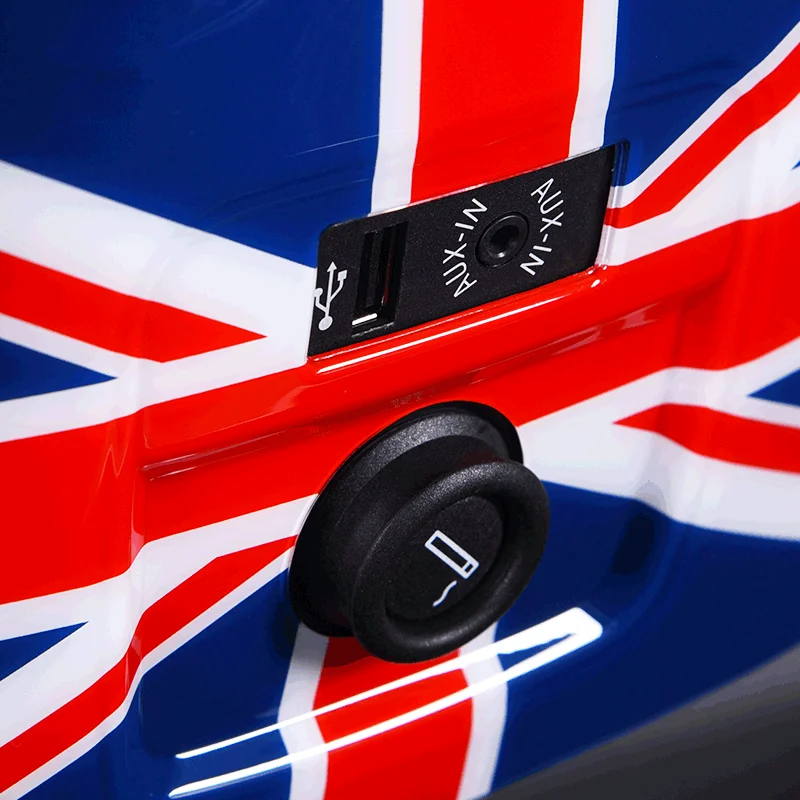 Автомобильный прикуриватель USB AUX консоли Панель рамка Крышка Стикеры для Mini Cooper