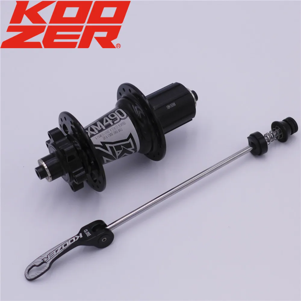 KOOZER XM490 MTB горный велосипед 6 Болт дисковый подшипник ступицы задние 135*10 142*12 мм QR через XD Freehub