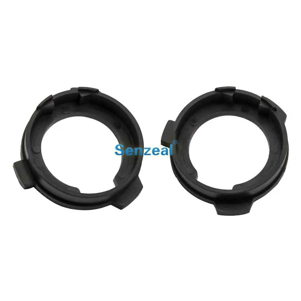 

SENZEAL 2x H7 LED Bulbs Headlight Adaptor Holder Plastic Car Bulb Light Lamp Socket Base Retainers D03 for V W/S K O D A/M G