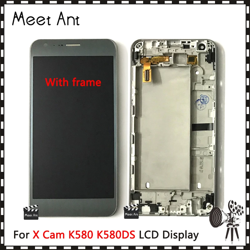 Высококачественный ЖК дисплей 5 2 дюйма для LG X Cam K580 с фотографией|Экраны