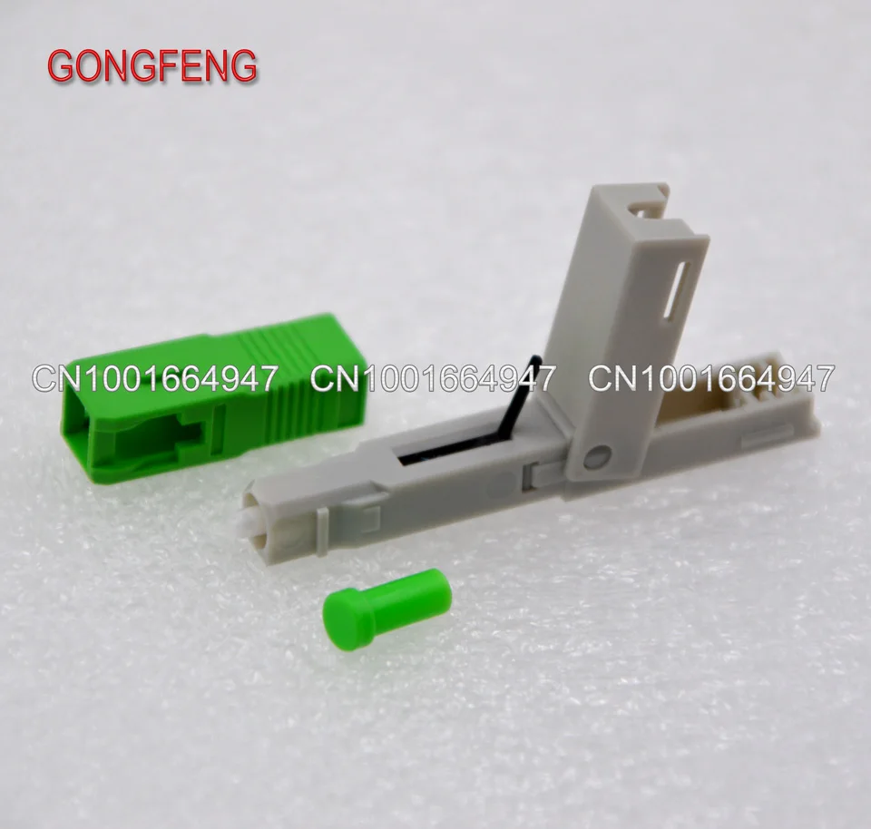 GONGFENG 50 шт. Новый высококлассный SC оптоволоконный Быстрый коннектор SC/PC/APC