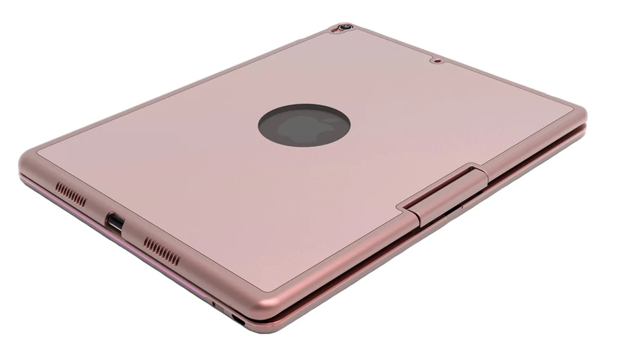 360 Вращающийся чехол из алюминиевого сплава для iPad air 3 10,5 Pro 10,5 дюймов цветная подсветка Bluetooth клавиатура чехол+ ручка+ пленка