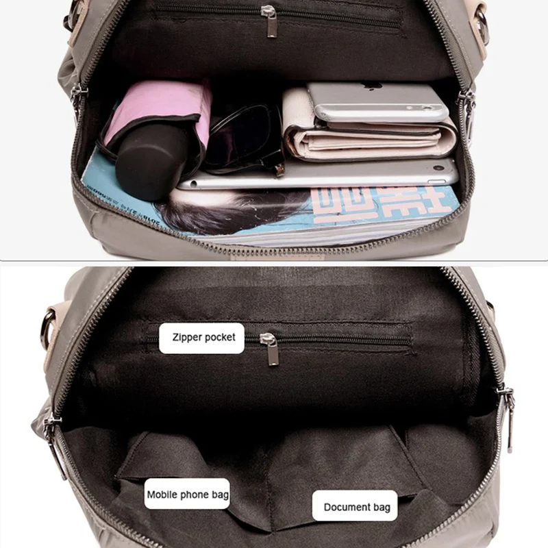 Женская Повседневное рюкзак классические модные элегантные дизайн Мягкая ткань