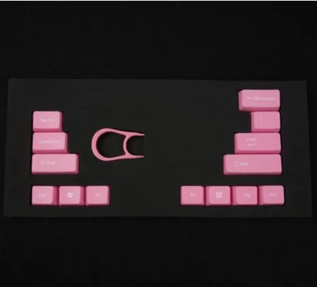 14 шт./компл. механическая клавиатура Ctrl Alt клавишу shift Шапки большими клавишами позиции механическая клавиатура универсальная OEM Стандартный ключ Шапки - Цвет: pink