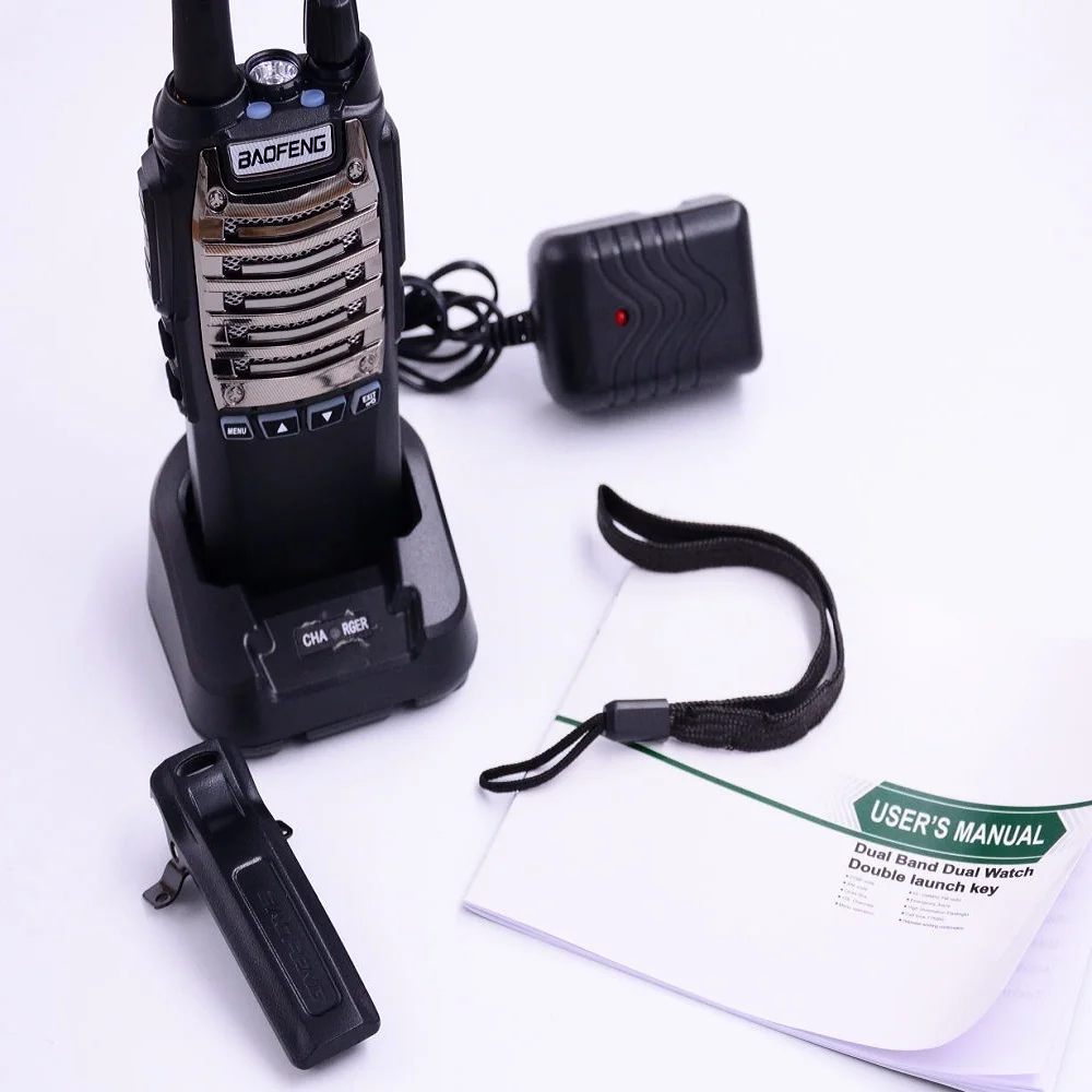 BAOFENG UV 8 переносной трансивер двухдиапазонный UHF/VHF большой мощности открытый