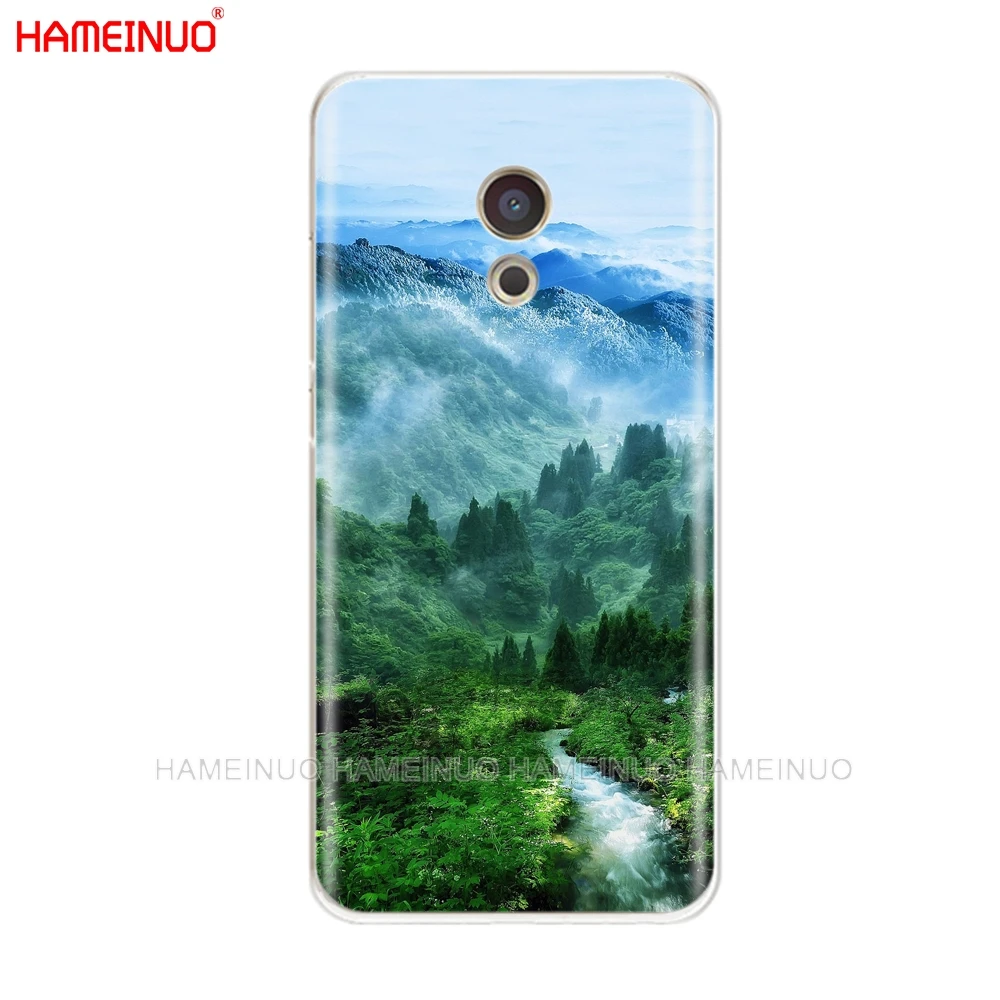 HAMEINUO горный лес облака чехол для телефона для Meizu M6 M5 M5S M2 M3 M3S MX4 MX5 MX6 PRO 6 5 U10 U20 note plus - Цвет: 41343