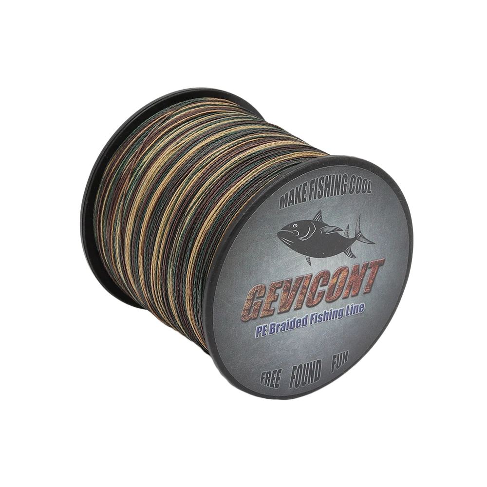 Леска Gevicont Pesca PE плетеная леска для ловли карпа 300 м 500 1000 10 100LB мультифиламент 4