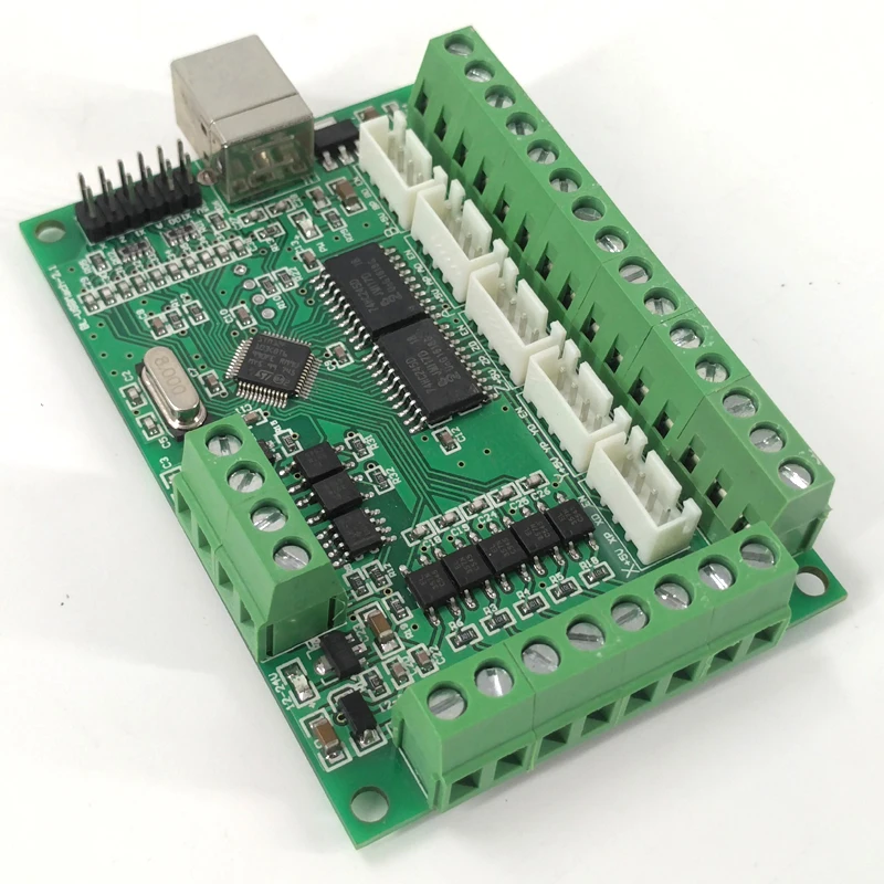 CNC USB MACH3 100 кГц Breakout совета 5 оси Интерфейс драйвер Motion Controller|Контроллер двигателя|