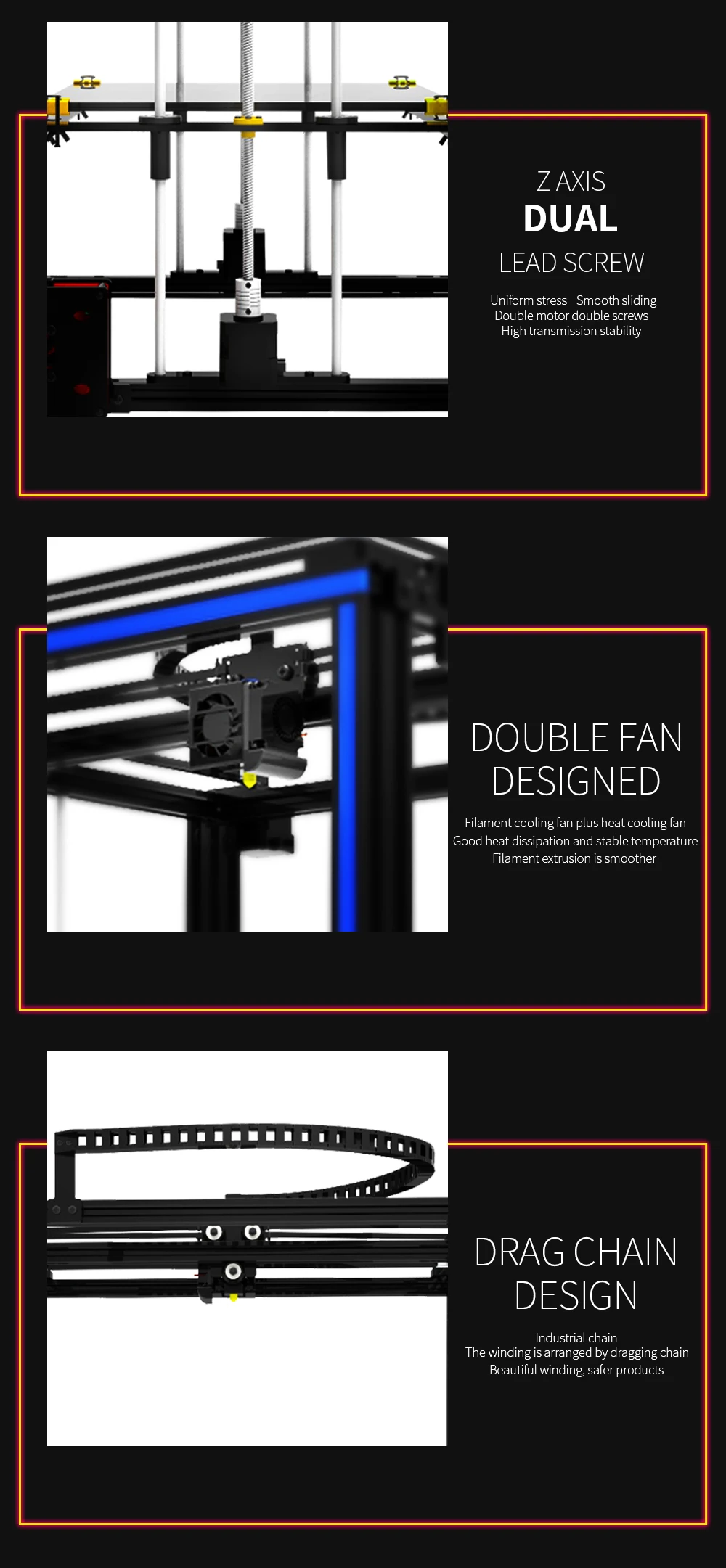 Tronxy большой размер печати области 3D принтер X5S DIY наборы алюминиевый профиль печать 12864 ЖК-контроллер Боуден экструдер большая нагревательная пластина