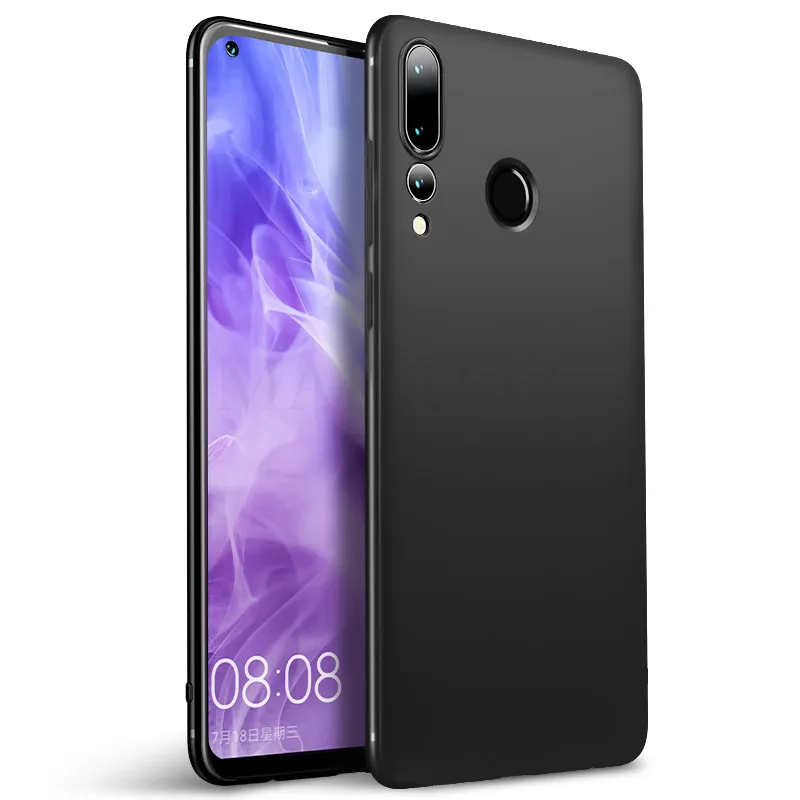 MAKAVO For Huawei Nova 4 Case Full Protection Soft Silicone Matte Cover Nova4 Phone Cases |