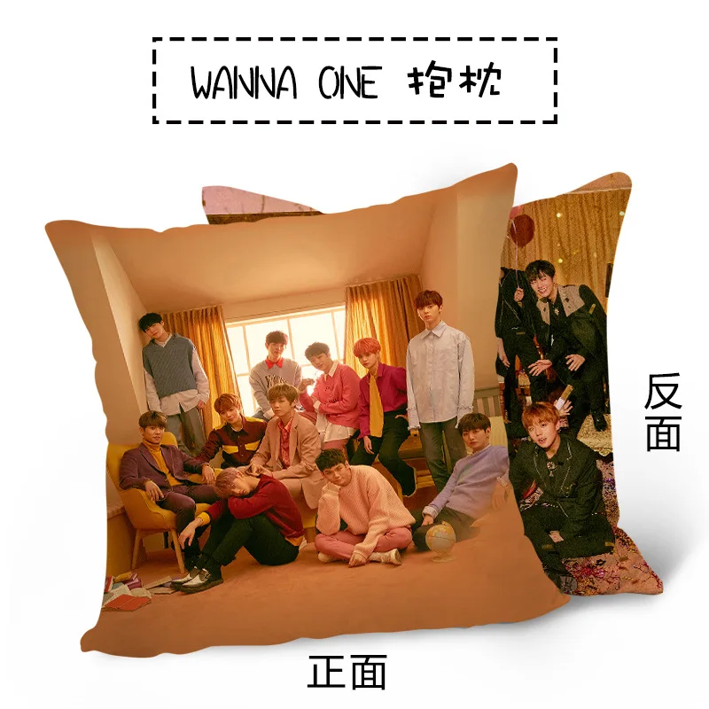

[MYKPOP]WANNA ONE 2nd Mini Album PROMISE YOU Double-Side HD Printing Cushion KPOP Fans Collection SA18052511