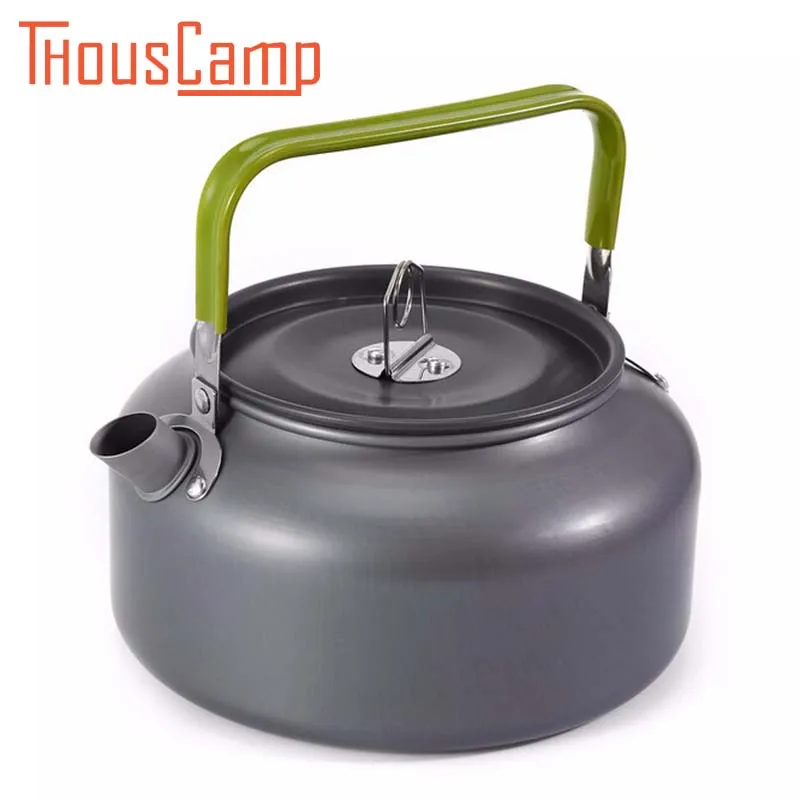 Открытый 1 2л Кемпинг портативный набор для приготовления пищи металлический