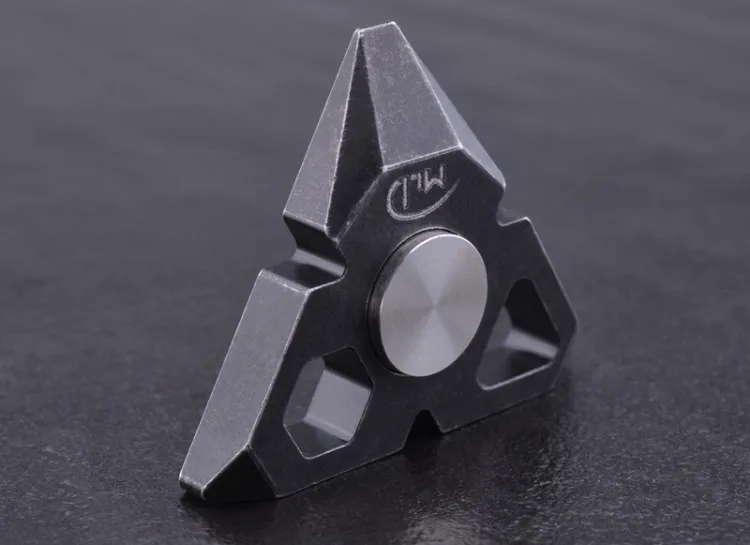 Мини треугольник лом ручной Спиннер EDC Finger Spinner Для аутизма и СДВГ тревога снятие стресса фокус Игрушки Подарок Непоседа металл