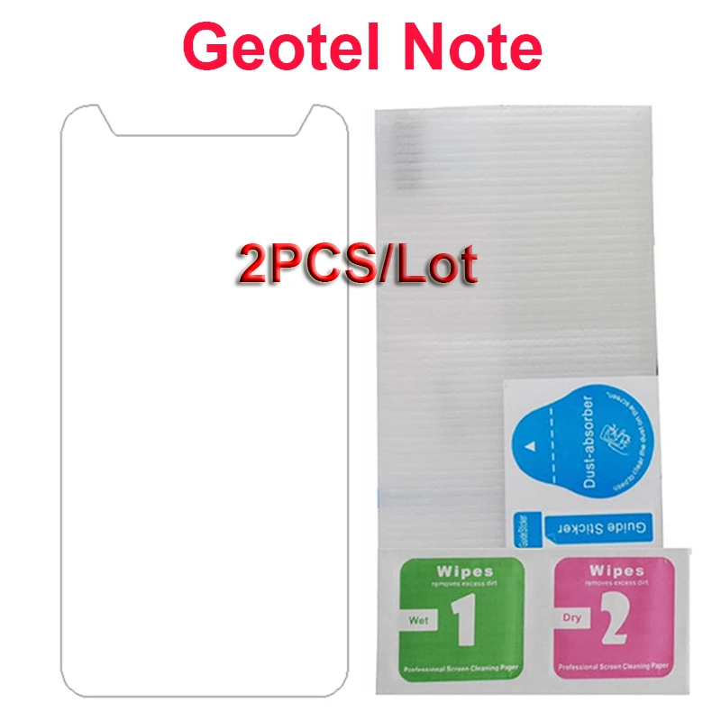 Geotel Note 4G чехол Стекло пленка высокое качество Мобильный телефон протектор для 5