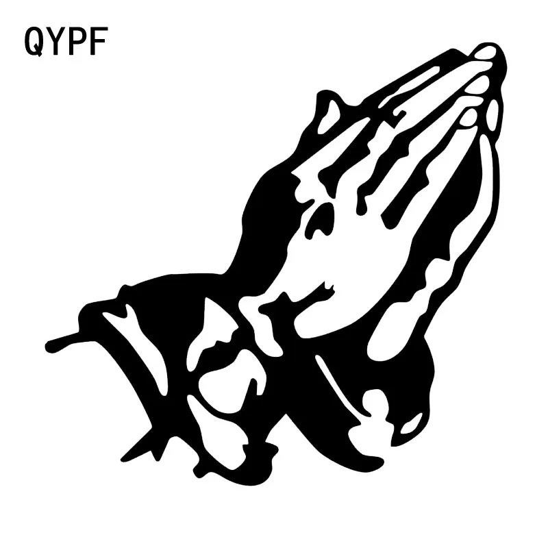 QYPF 13 8*13 2 см милые руки автомобиля стикер Графический Виниловый мотоцикл