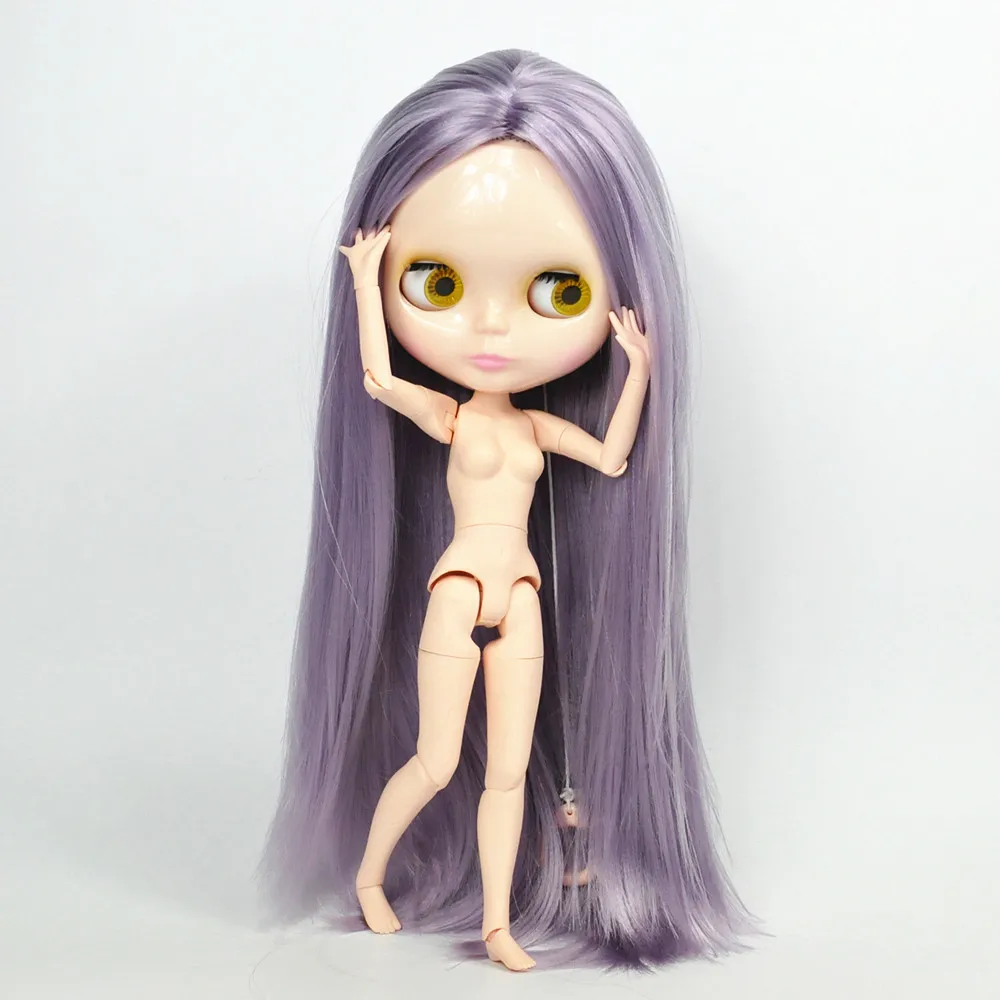 Шарнирные подвижные куклы Blyth, волосы, сделай сам, обнаженные игрушки BJD, модные куклы Blyth, подходят для переодевания, изменения макияжа, рождественский подарок для девочки