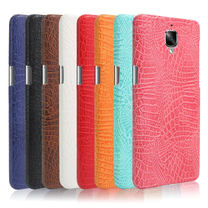 Oneplus 3T 5.5inch phone bag case Luxury Crocodile Skin PU leather Protective Case Cover For one plus |