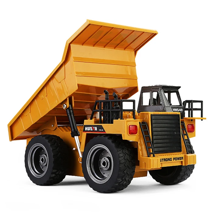Hui Na 1:18 2 4G 6CH самосвал с дистанционным управлением из сплава Радиоуправляемый