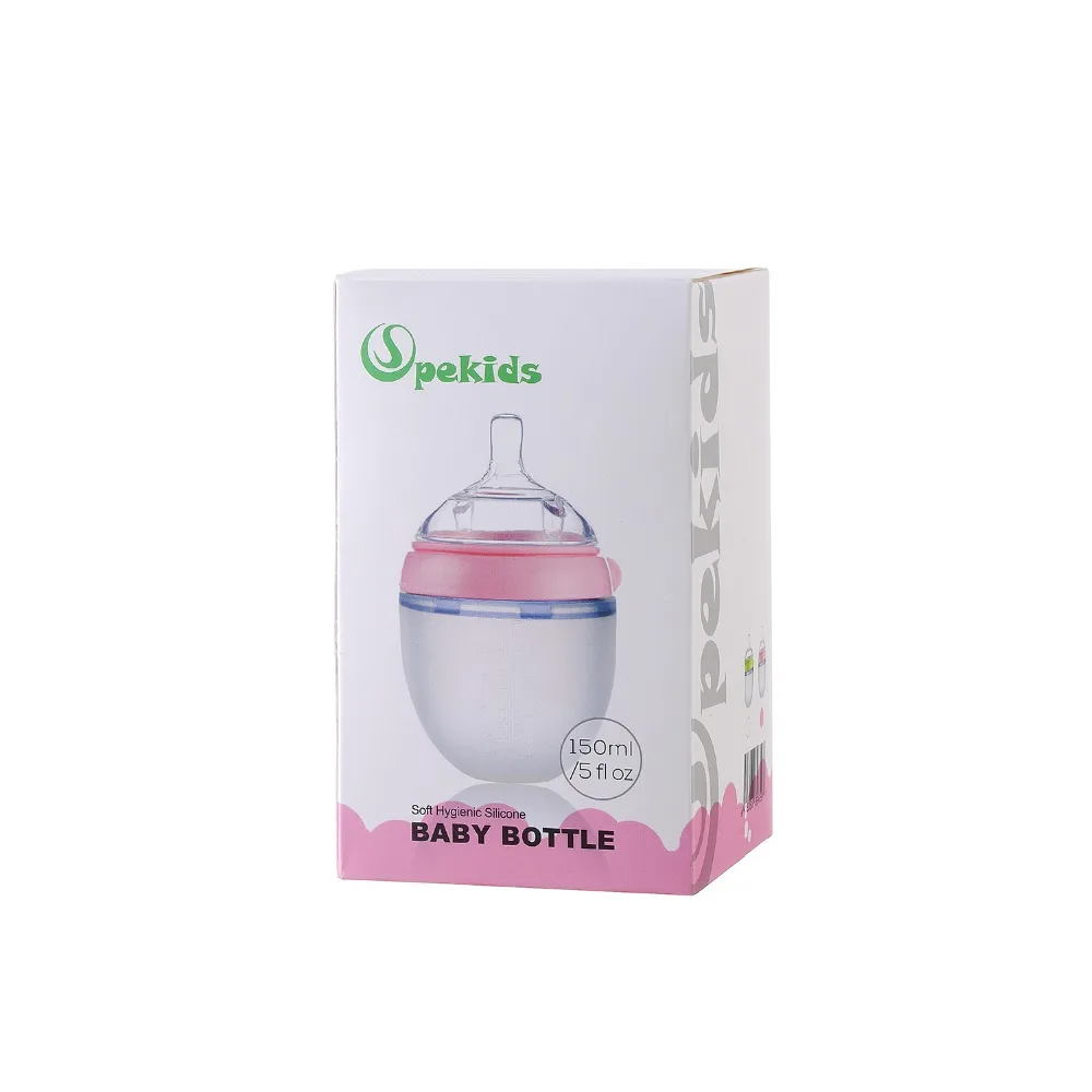 Mamadeira BPA Free Spekids 150 мл& 250 мл силиконовая бутылка ложка подарок детская бутылка biberon