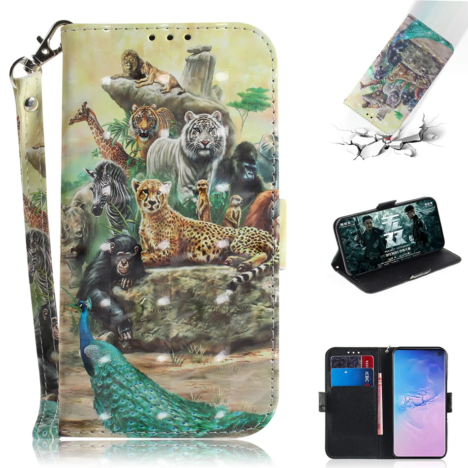 Откидной Чехол и кошелек с подставкой для samsung Galaxy S10 S10E S9 S8 плюс S7 край J2 Core J3 J4 J6 A6 A8 A7 A9 SM-A920F A750 крышка C42