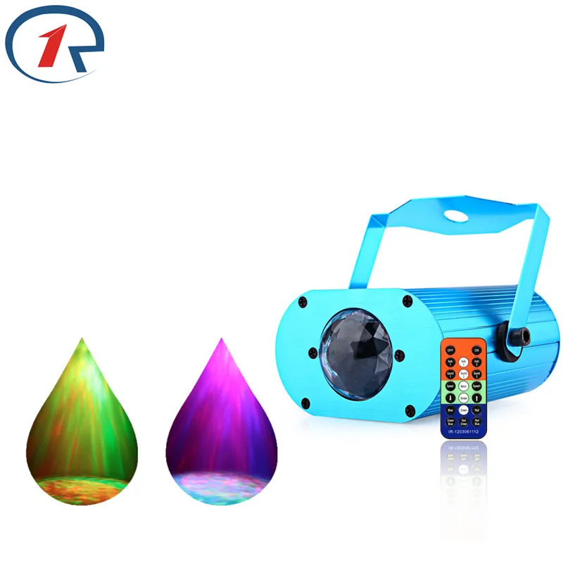 ZjRight ИК пульт дистанционного управления красочный эффект воды волна сценический