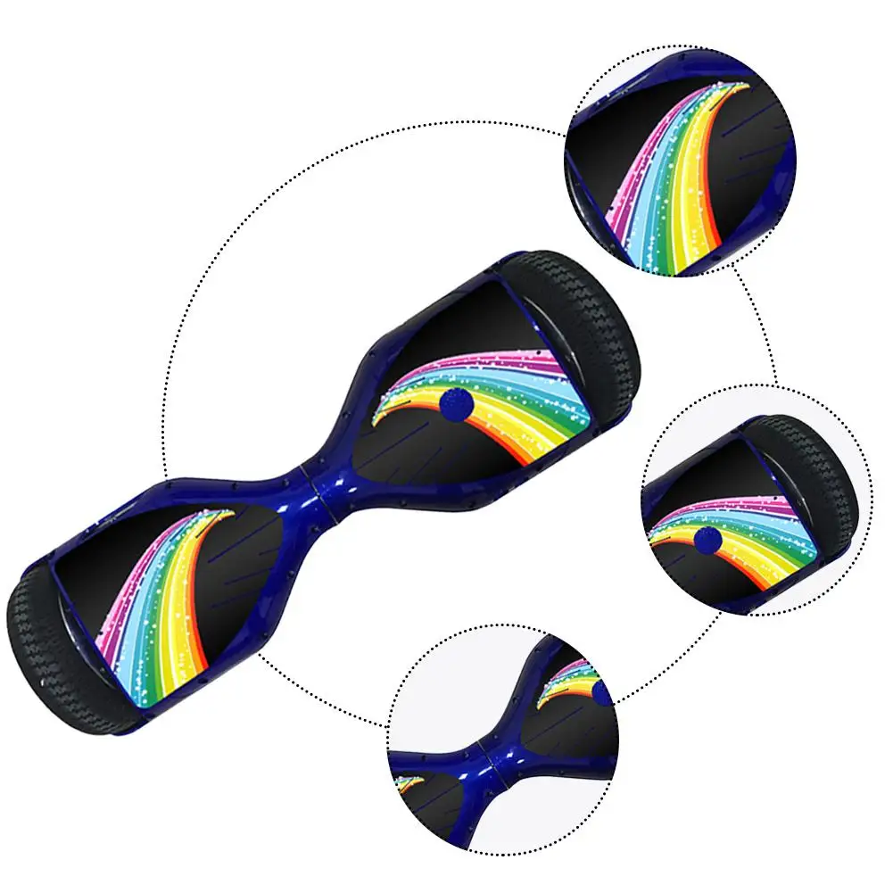 6.5 inch Electric Scooter Sticker Hoverboard gyroscooter Sticker Two Wheel Self balancing Scooter hover board skateboard sticker