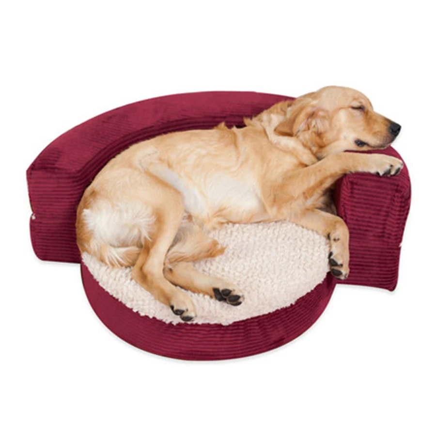 Removable Washable Kennel Double-use Folding Sofa Mattress Beds Mat Dog Cushion Soft Nest House Mascotas Pet Supply 60Z1211 | Дом и сад