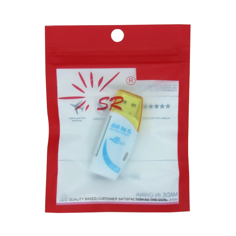 SR 4 в 1 USB кард-ридер многофункциональный SD TF MS M2 USB ридеры с формой Луны для компьютеров