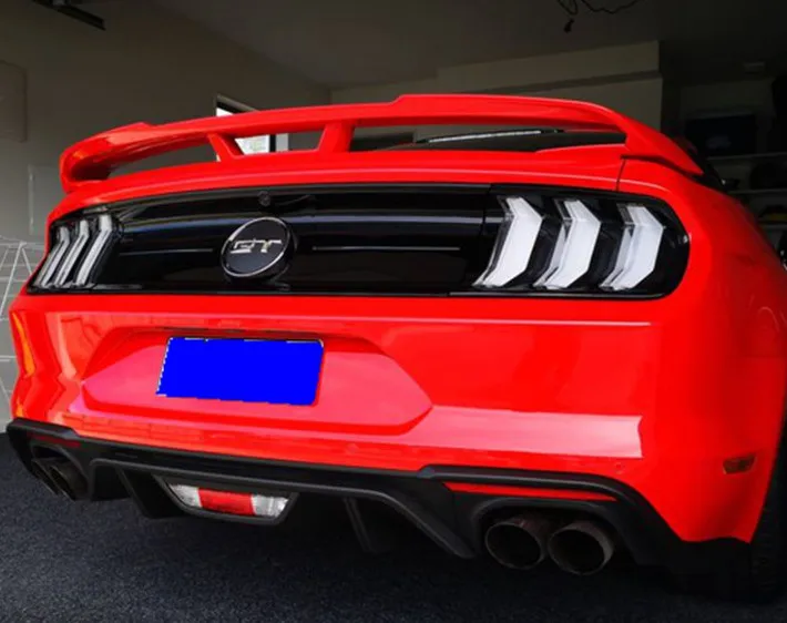Спойлер для ford mustang GT style высококачественный спойлер из АБС пластика заднего