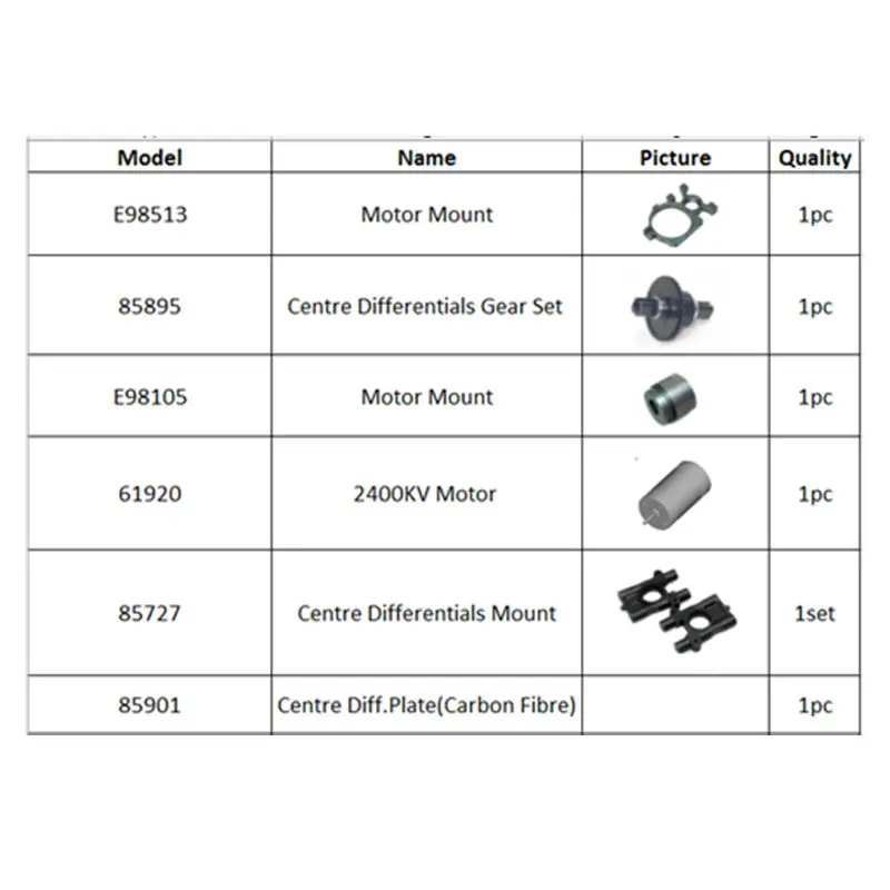 HSP полки запчасти для радиоуправляемых автомобилей аксессуары HSP1/8 NITRO багги
