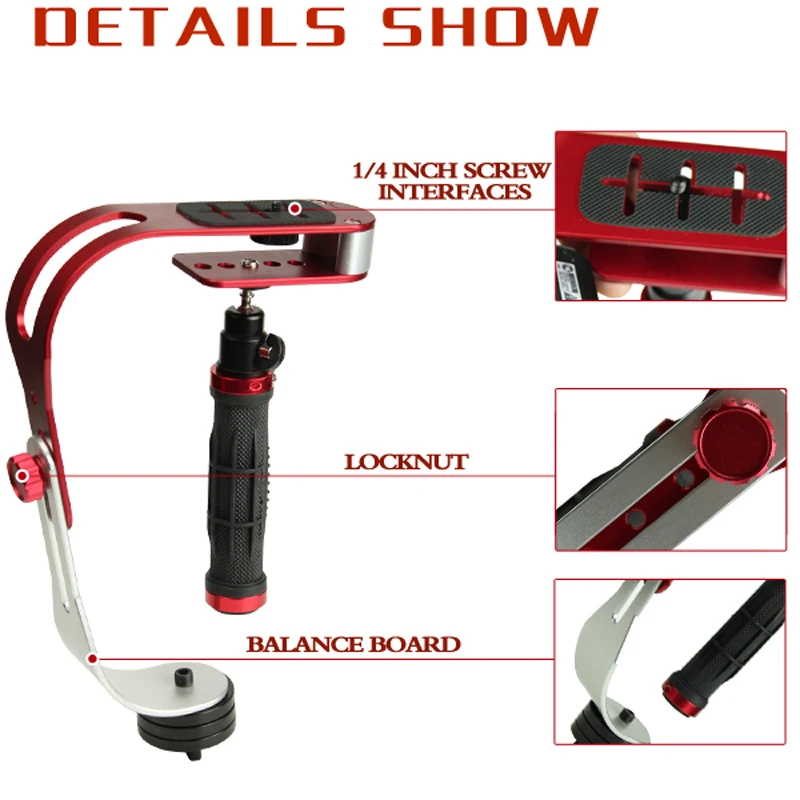 Стабилизатор стедикам для цифровой компактной камеры держатель телефона DSLR Canon