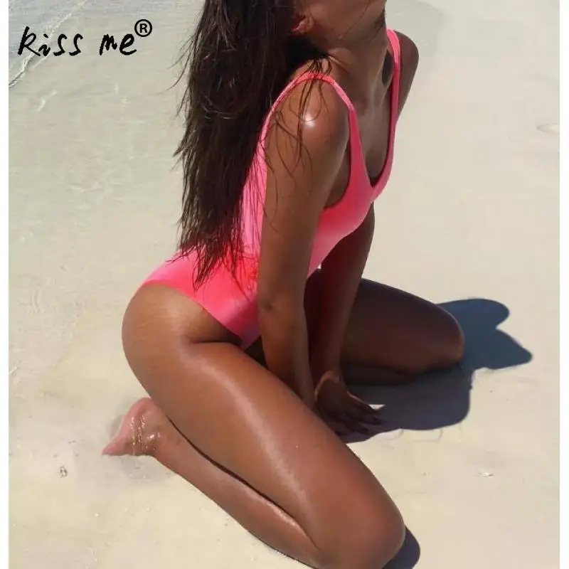 Сексуальный цельный купальник для женщин 2019 летняя пляжная одежда светло