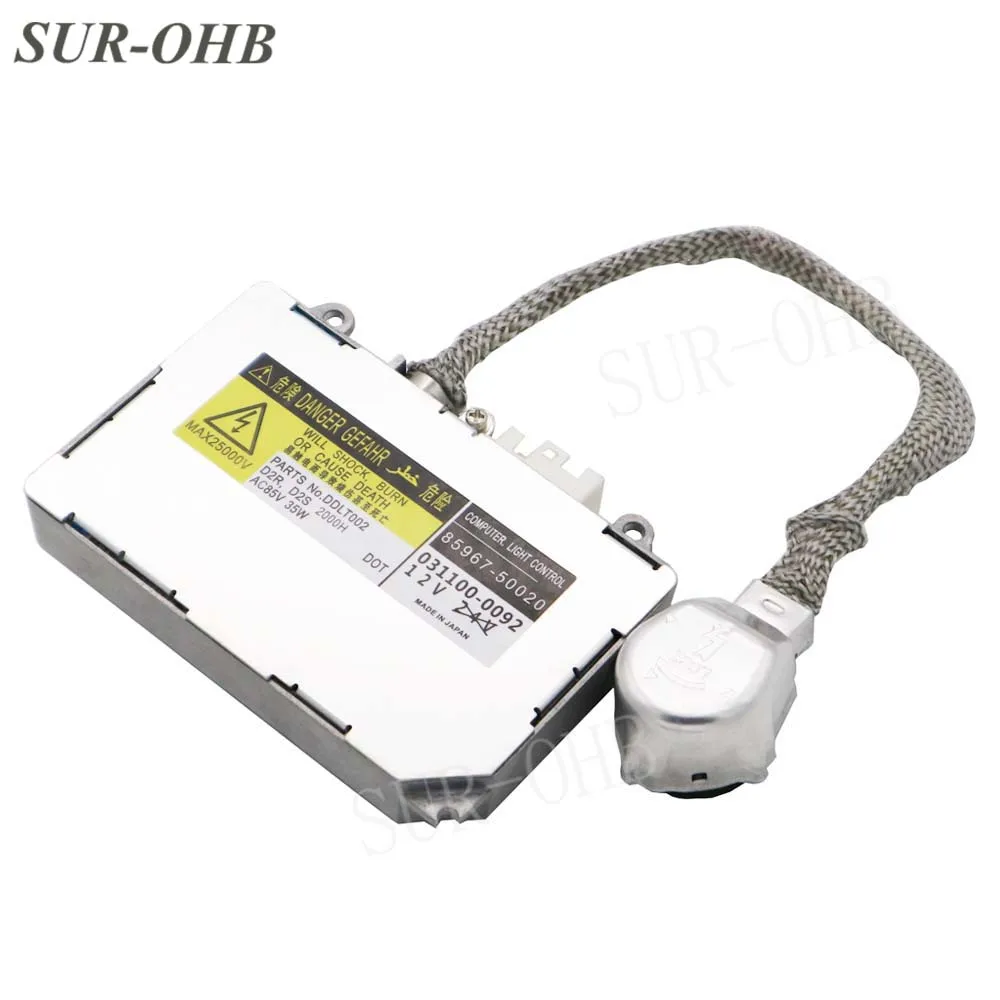 Запасной ксеноновый балласт DDLT002 HID 85967-50020 D2S 35 Вт GS1G510H3 D2R KDLT002 управление для LS400