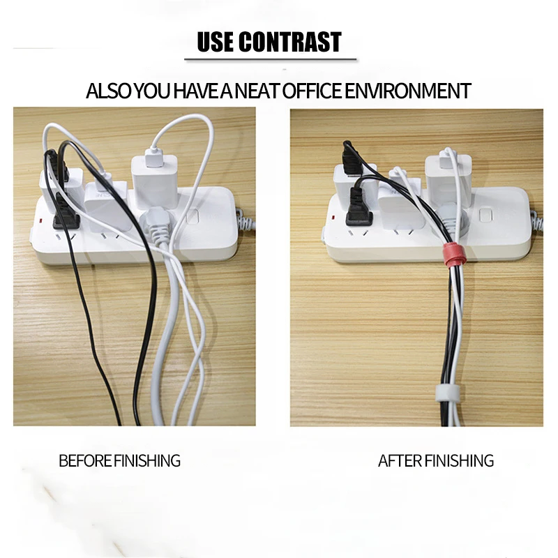 5 шт. органайзер для кабеля держатель намотки проволоки наушники шнур мыши защита