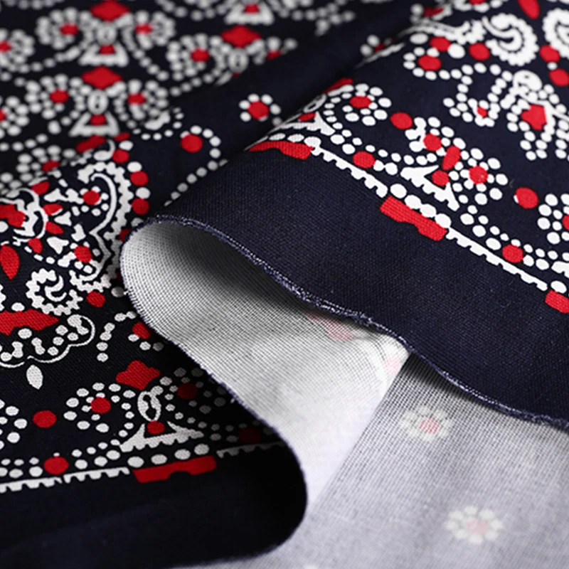 Новинка 2018 Высококачественная хлопковая ткань с принтом в этническом стиле для