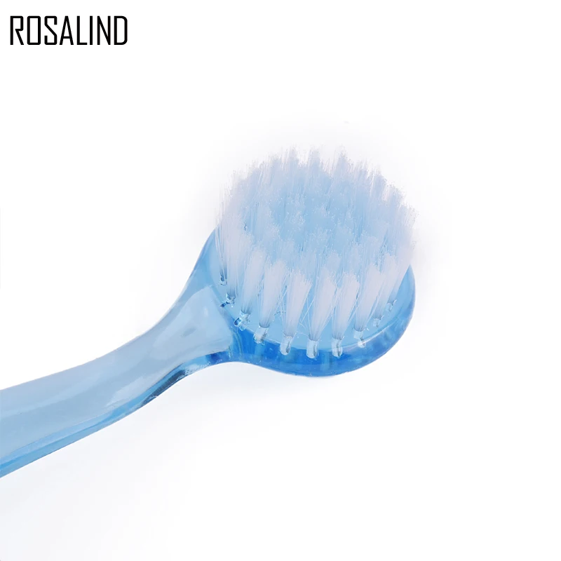 ROSALIND 1 шт. Профессиональная щетка для чистки ногтей с круглыми шляпками мытья