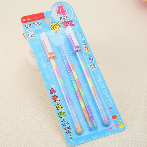 1 ручка + 5 заправка/набор акварель гелевая Diy Украшение для альбома цветные ручки