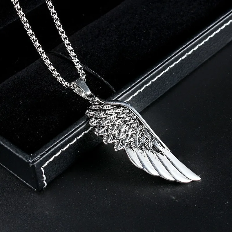 Мужские ожерелья RIR из нержавеющей стали винтажные готические подвески в виде