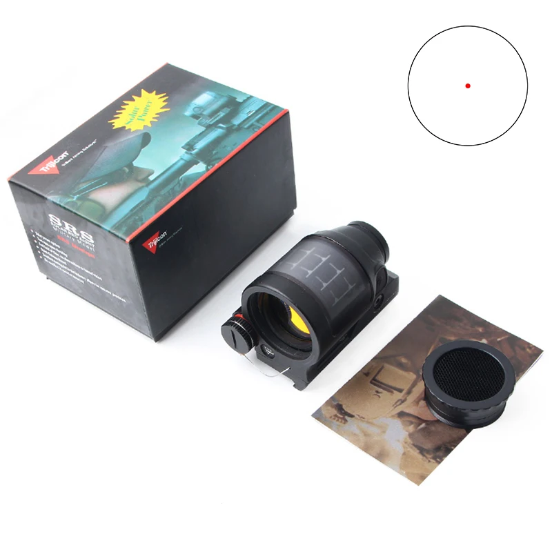 Тактический Trijicon SRS стиль солнечной энергии 1X38 красный точка прицел
