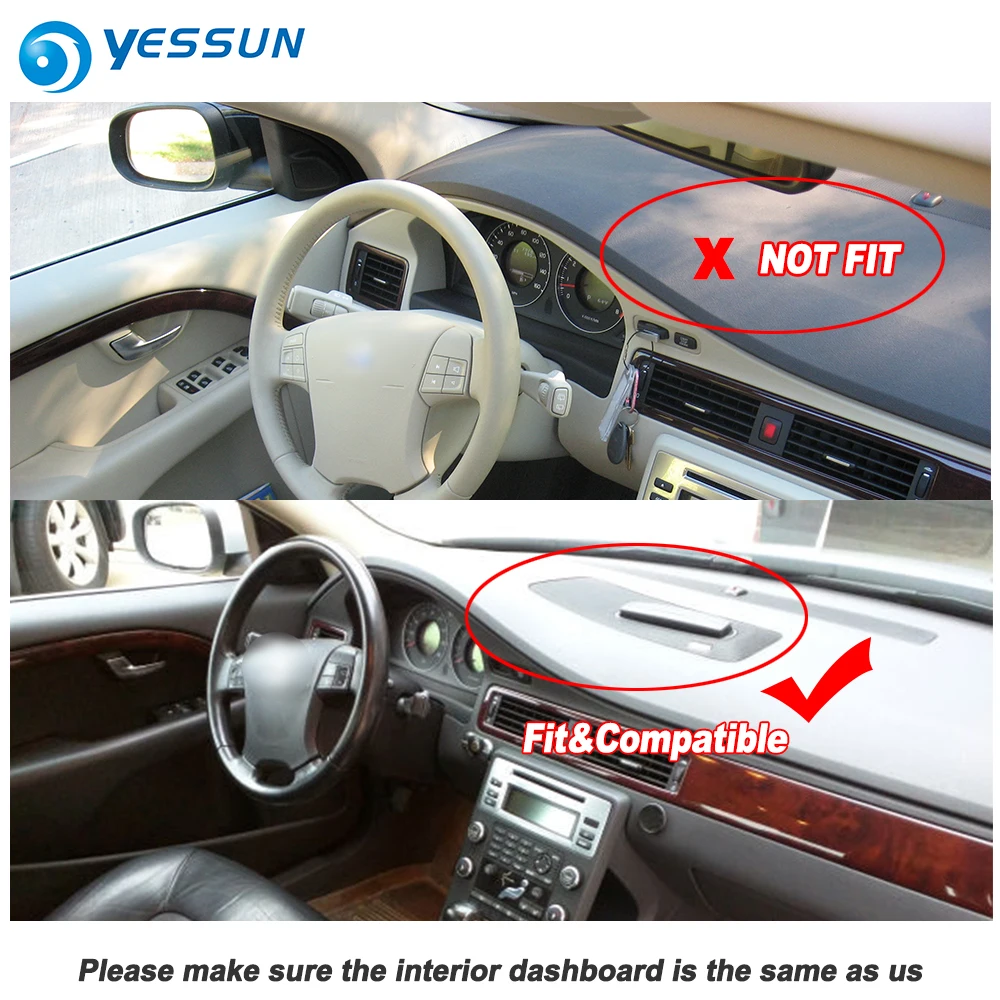 YESSUN для Volvo S80 2006~ автомобиль Android Carplay gps Navi карты навигации плеер Радио стерео Мультимедиа HD экран без CD DVD