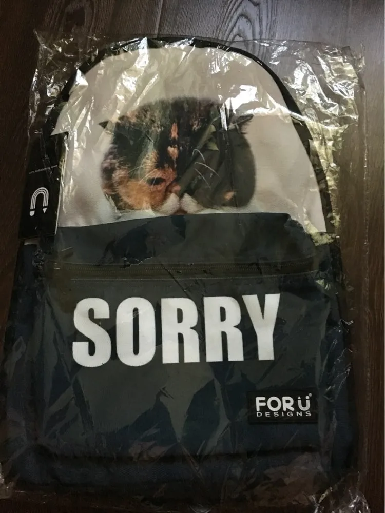 WHOSEPET рюкзаки для женщин Бассет-Хаунд печать сумка через плечо рюкзак студентов