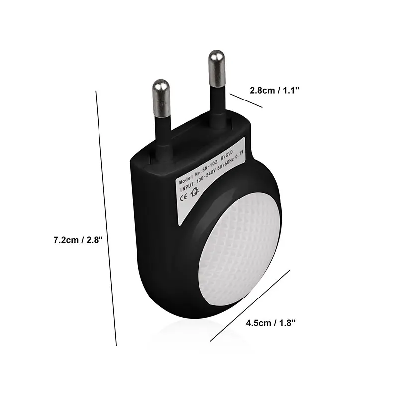 Светодиодный ночной Светильник авто светильник Сенсор ing Управление лампа 110V 240V