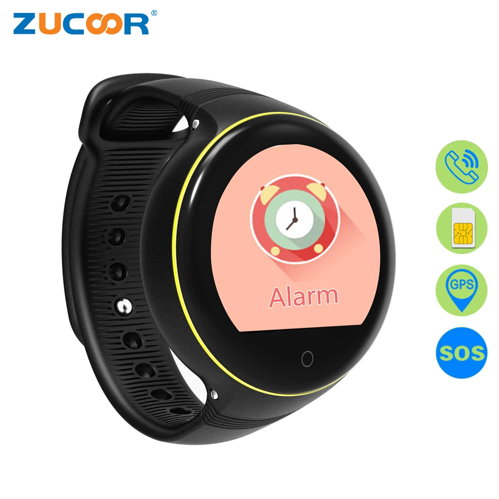 ZUCOOR Детские умные часы детей gps трекер RW63 sos-вызов Relogio Smartwatch для Видеоняни и