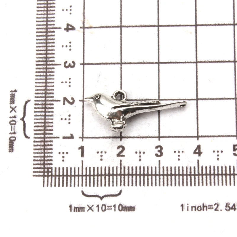 Yishan 10 шт./лот 1 мм (. 43 &quot) x 16 60&quot) крошечные птица подвеска инструменты для